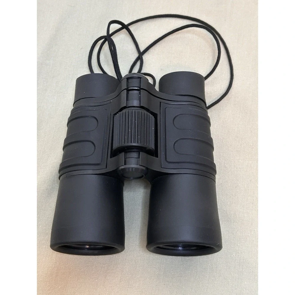 Binoculars 4X30 Compact, Black Neck Strap And Carry Case